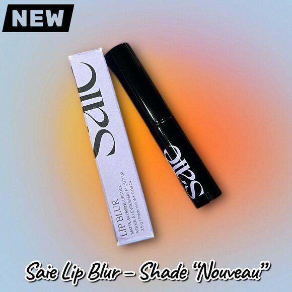 Saie Other - NEW NWT Saie Lip Blur – Shade “Nouveau” – Matte Blurring Lipstick (2.5 g / 0.09